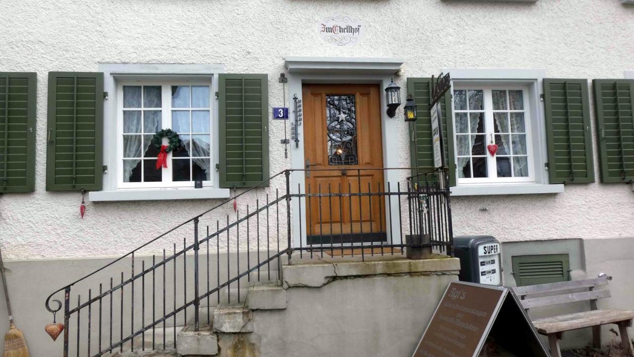 Bed & Breakfast Im Chellhof Benken  ภายนอก รูปภาพ